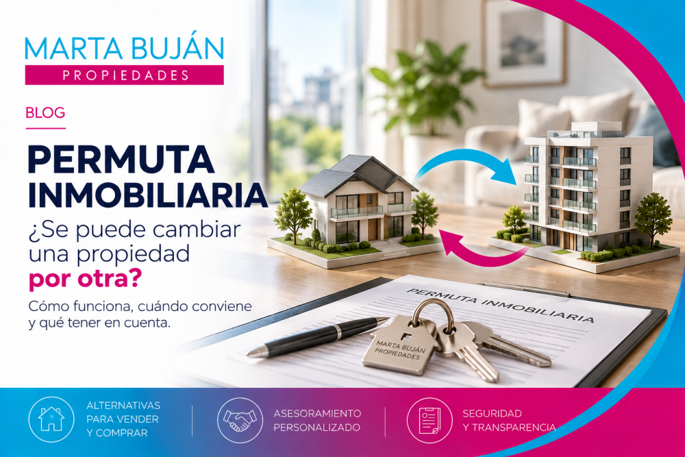 Permuta inmobiliaria: ¿se puede cambiar una propiedad por otra?